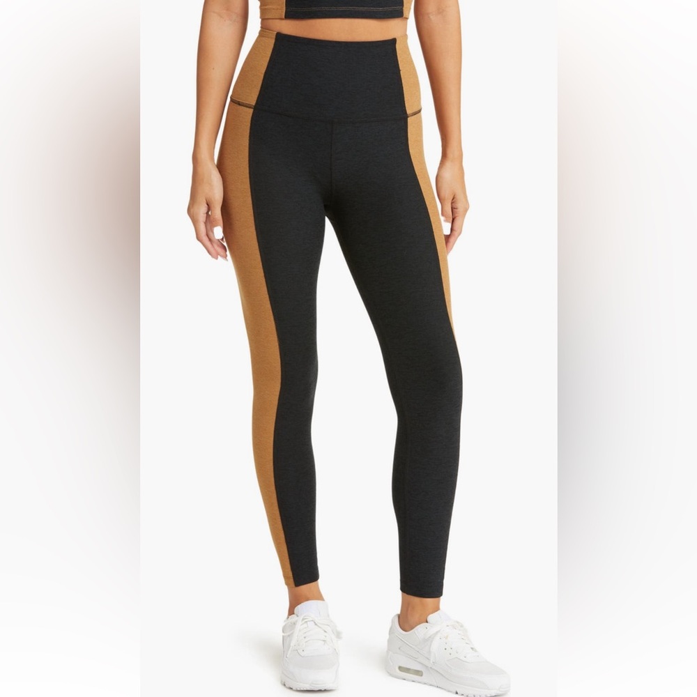 NWT Beyond Yoga Space Dye Colorblock Leggings Size XS